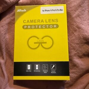 JETech Yellow Camera Lens Protector for iPhone 14 Pro/Pro Max
